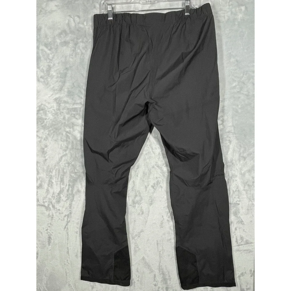 Mammut Gore-Tex Hardshell Pants Mens Large Gray Full Side Zip 1020-12251